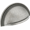 H1111.64.pe Cromwell Cup Handle, Raw Pewter , (64mm Hole Centre) 