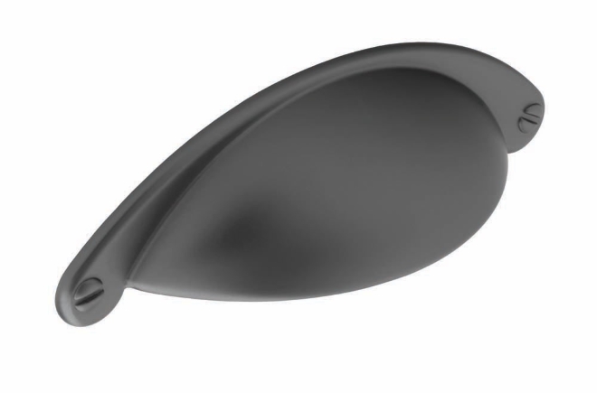 H1092.64.BS Barton Cup Handle, Satin Black , (64mm hole centre) | PWS ...