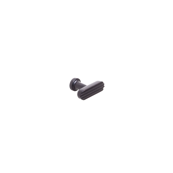 H1182.38.MB Henley T Handle, Matt Black , (Central hole centre) PWS