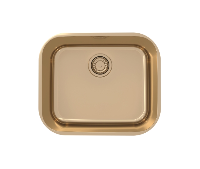 1113581S Alveus Variant 10 Bronze Undermount sink for 800900mm Single bowl PWS