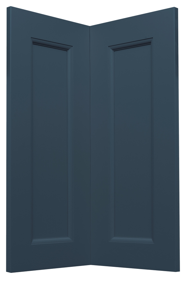 MBBWCDS Mornington Beaded Hartforth Blue Wall Corner Pair Shaker Corner