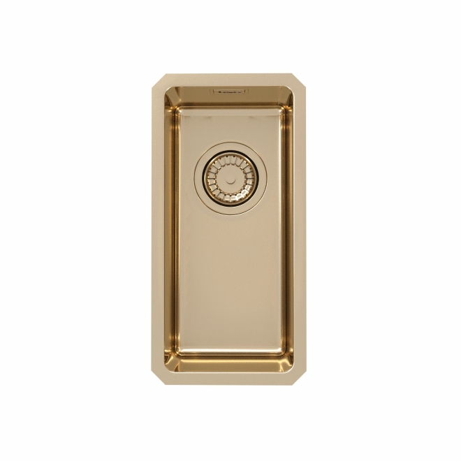 1122672S Alveus Kombino 10 Bronze Undermount sink for 300mm Single bowl PWS