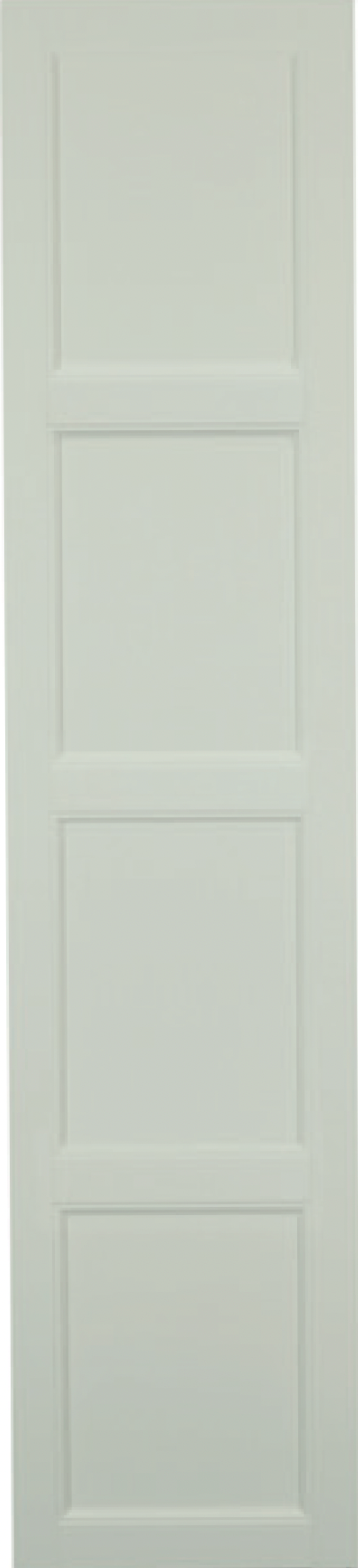 MBV2154X397 Mornington Beaded Dove Grey Shaker Door, H2154mm, W397mm