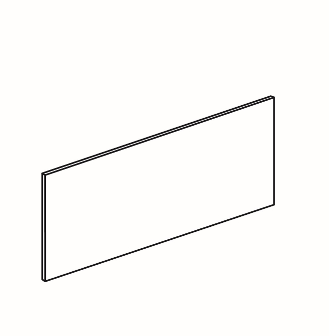 MGTEP2400/900 Mornington Shaker Stone End panel, H900mm, W2400mm, D18mm ...