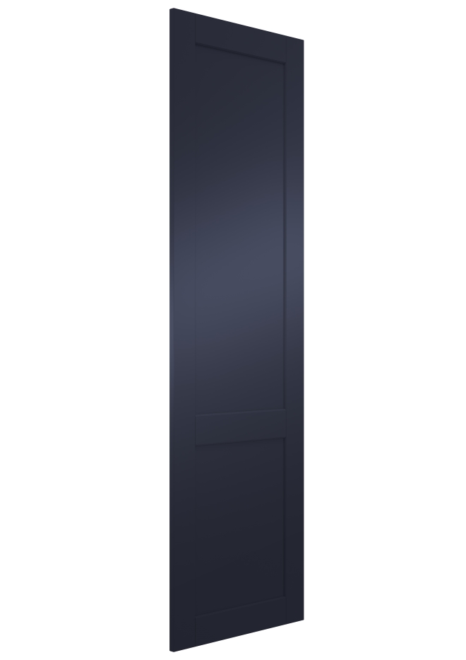 BMI193 Belsay Smooth Indigo Shaker Door, H1965mm, W297mm, D19mm PWS