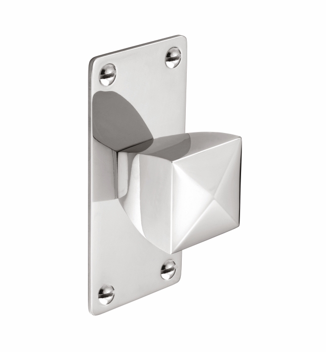 K878.34.BN Wellington Knob, Polished Nickel , (Central hole centre